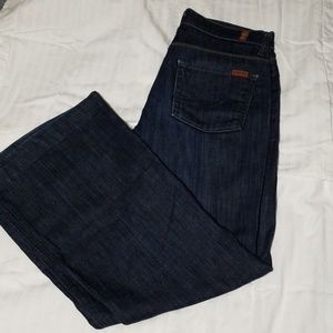 7 For All Man Kind "ginger" Jeans Sz 28
